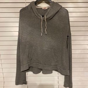 Gray cover up light hoodie